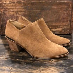 LUCKY BRAND SUEDE BOOTIES